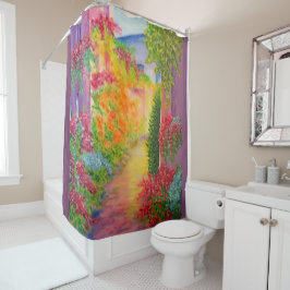 Omlaag de Lane Douchegordijn