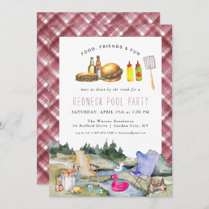 Omlaag door de Creek Pool in roodhals