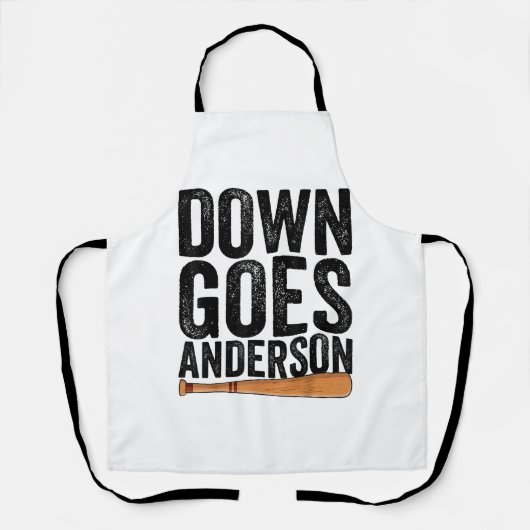 OMLAAG GAAT ANDERSON GRAPPIG HONKBAL cadeau ANDERS Schort (Voorkant)