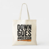 OMLAAG GAAT ANDERSON GRAPPIGE HONKBAL cadeau ANDER Tote Bag (Achterkant)
