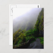 "Omlaag het Beaten briefkaart van de Weg" (Voorkant / Achterkant)