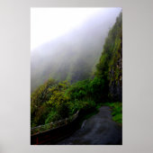 "Omlaag het Beaten poster van de Weg" (Voorkant)