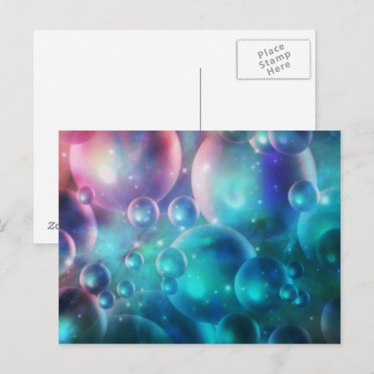 Omlaag het Briefkaart van de Stroom van Empyrean (Voorkant / Achterkant)