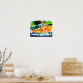 Omlaag in de Pond Poster (Keuken)