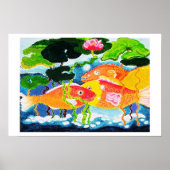 Omlaag in de Pond Poster (Voorkant)