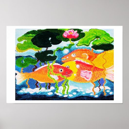 Omlaag in de Pond Poster (Voorkant)