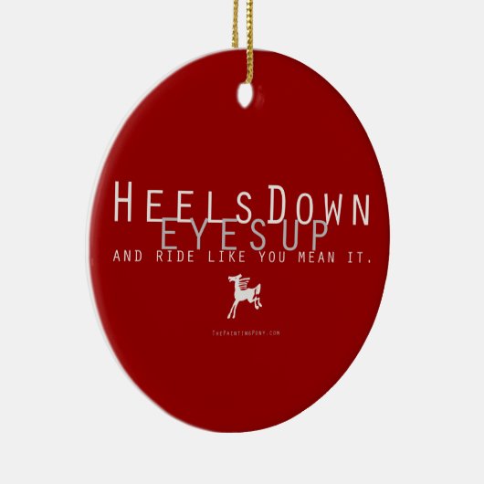 Omlaag Keramisch Ornament (Rechts)