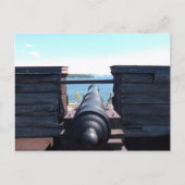 Omlaag kijkend briefkaart (Voorkant)