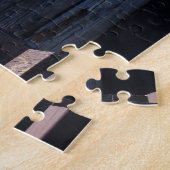 Omlaag kijkend legpuzzel (Zijkant)