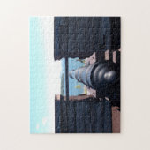 Omlaag kijkend legpuzzel (Verticaal)