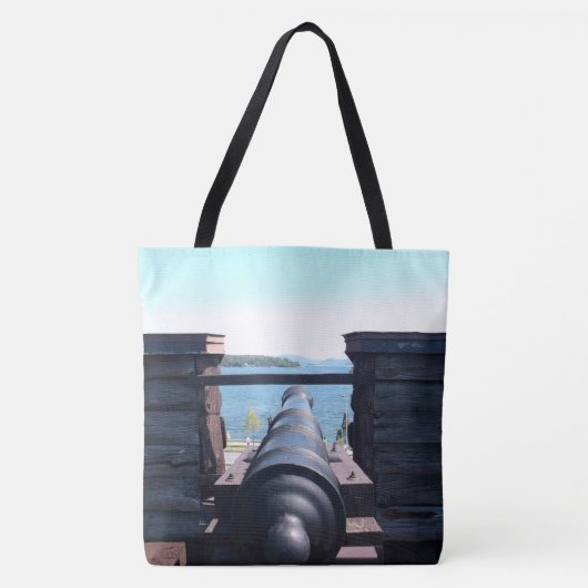Omlaag kijkend tote bag (Voorkant)