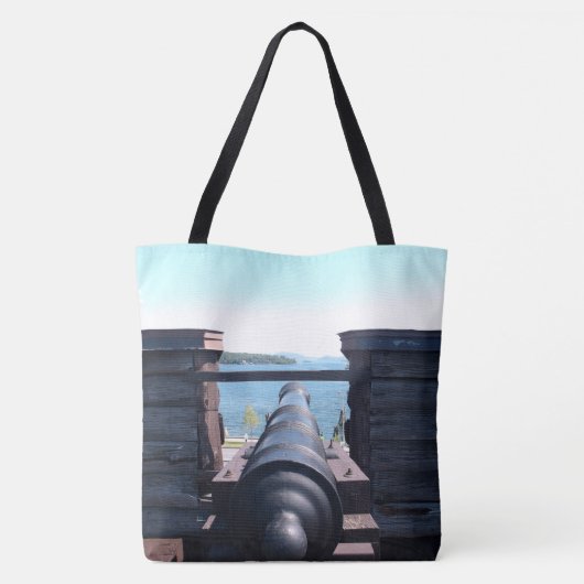 Omlaag kijkend tote bag (Achterkant)