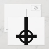 Omlaag Kruis Briefkaart (Voorkant / Achterkant)