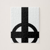 Omlaag Kruis Legpuzzel (Verticaal)