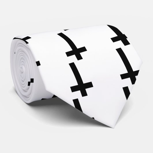 Omlaag Kruis Stropdas (Opgerold)