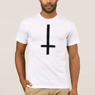 Omlaag Kruis T-shirt