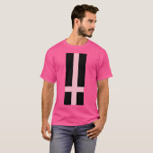 Omlaag Kruis T-shirt (Voorkant volledig)