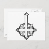 Omlaag Kruispatroon Briefkaart (Voorkant / Achterkant)
