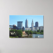 Omlaag met de OH Colour Canvas Print River Clevela (Voorkant)