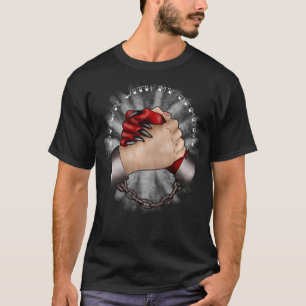 Omlaag met mijn demons Amerikaanse traditionele Ta T-shirt