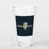 Omlaag met tien puntenglazen glas (Voorkant)