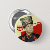 Omlaag met Trump Ronde Button 5,7 Cm (Voorkant /achterkant)