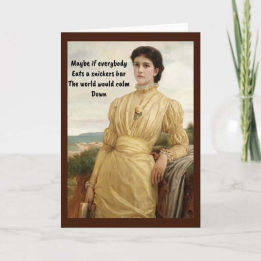 Omlaag Notitiekaartje (Voorkant)