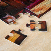 Omlaag onder Manhattan Bridge-overloop Legpuzzel (Zijkant)