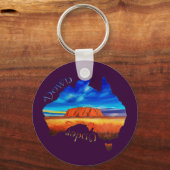 Omlaag onder Sleutelhanger (Voorkant)