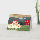 Omlaag op de Boerderij Birthday Kaart (Voorkant)
