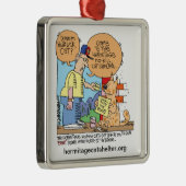 Omlaag op Luck Cat - Ornament (Rechts)