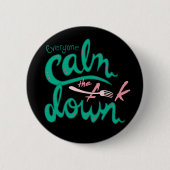 Omlaag Ronde Button 5,7 Cm (Voorkant)