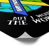 Omlaag 'Syndrome Awareness' dat ik de wereld zou v Poster (Hoek)