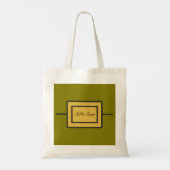 Omlijst Rechthoek Tote Bag (Achterkant)