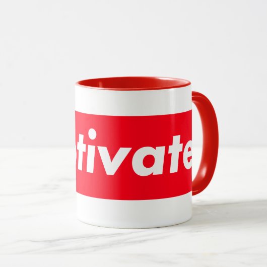 Omloop rond fascineren  mok (Voorkant rechts)