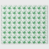 Omloop van cadeaubonnen voor alligatoren cadeaupapier (Vlak)