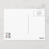 Omloop van het Briefkaart van de noordelijke licht (Achterkant)