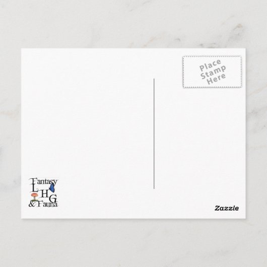 Omloop van het Briefkaart van de noordelijke licht (Achterkant)