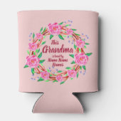 Omloopnaam wijzigen Looptijd door kleinkinderen Blikjeskoeler (Achterkant)