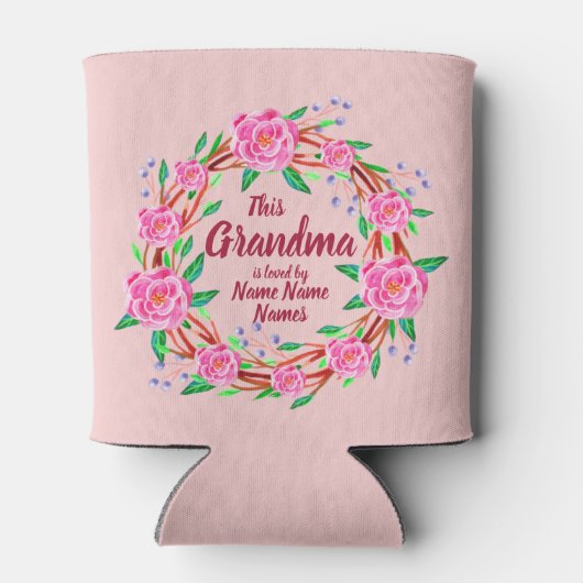 Omloopnaam wijzigen Looptijd door kleinkinderen Blikjeskoeler (Achterkant)