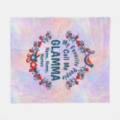 Omloopnaam wijzigen Voeg Kinderen toe - Favoriete  Fleece Deken (Voorkant (Horizontaal))