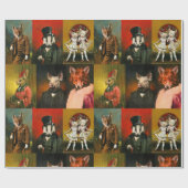  omlooppapier voor geklede dieren cadeaupapier (Vlak)