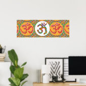 OMmantra Om Mantra Keren Poster (Thuiskantoor)