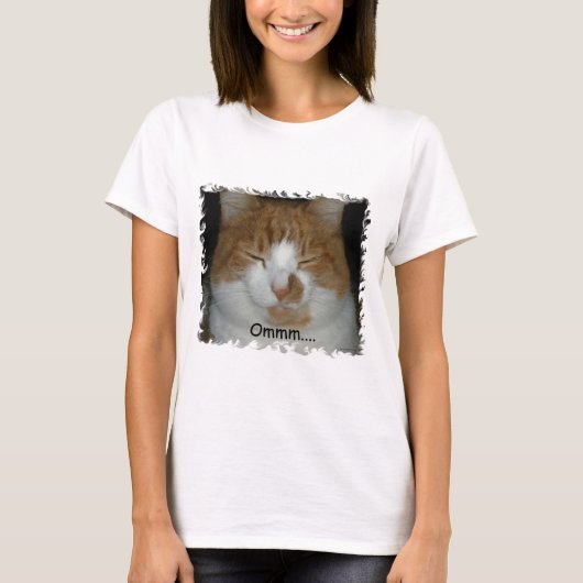 Ommm... Kat T-shirt (Voorkant)