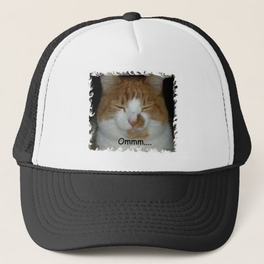 Ommm… Kat Trucker Pet (Voorkant)