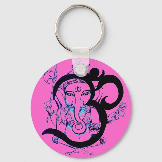 Ommm Love Sleutelhanger (Voorkant)