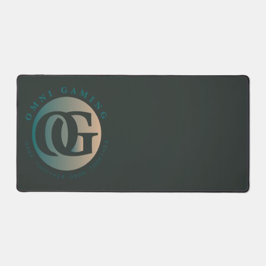 Omni Gaming Computer Desk Mat (Voorkant)