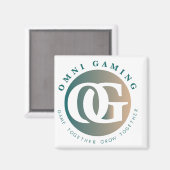 Omni gaming magneet (licht) (Voorkant / Achterkant)