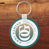 Omni Gaming Sleutelhanger (Rond) (Achterkant)