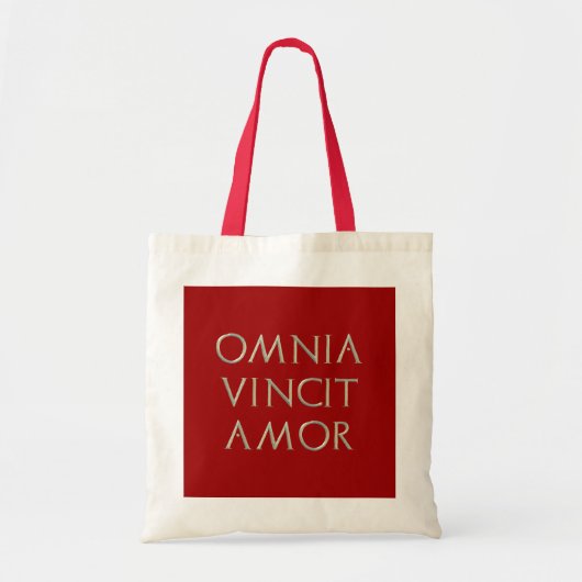 Omnia Vincit Amor Bag Tote Bag (Voorkant)